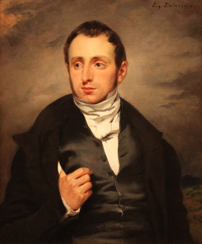 Porträt von Dr. François-Marie Desmaisons von Ferdinand Victor Eugene Delacroix